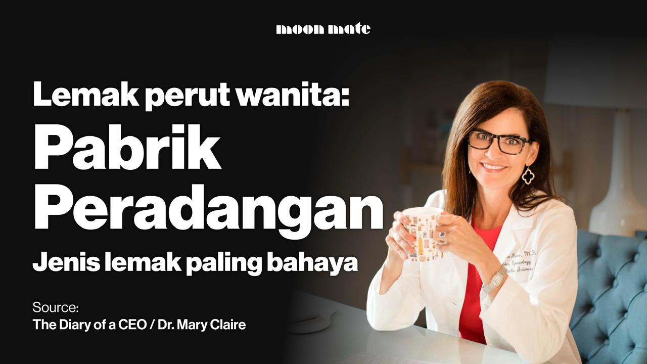 Lemak Perut pada Wanita: Jenis Lemak Paling Berbahaya yang Disebut “Pabrik Peradangan”