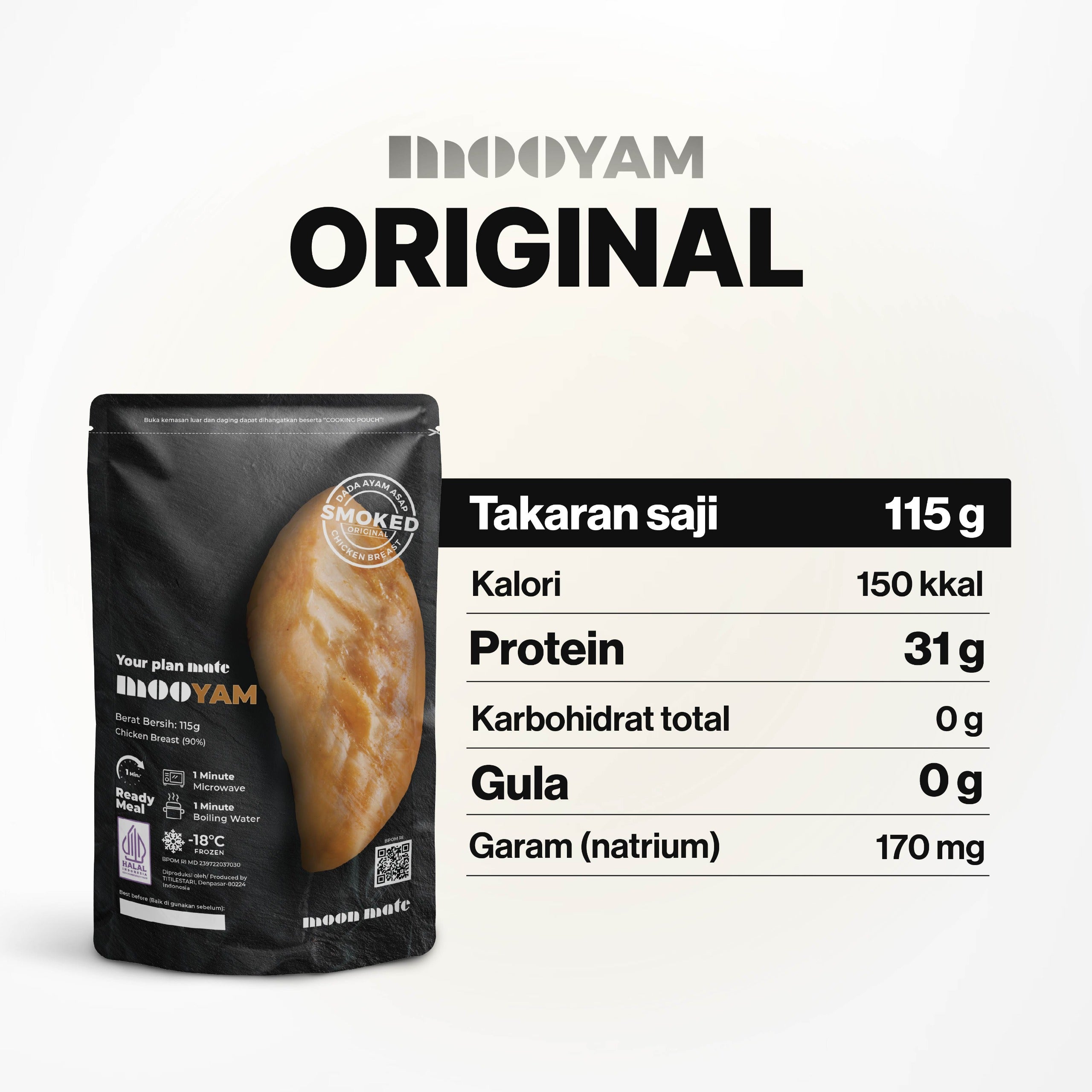 Original Dada Ayam Ready to Eat