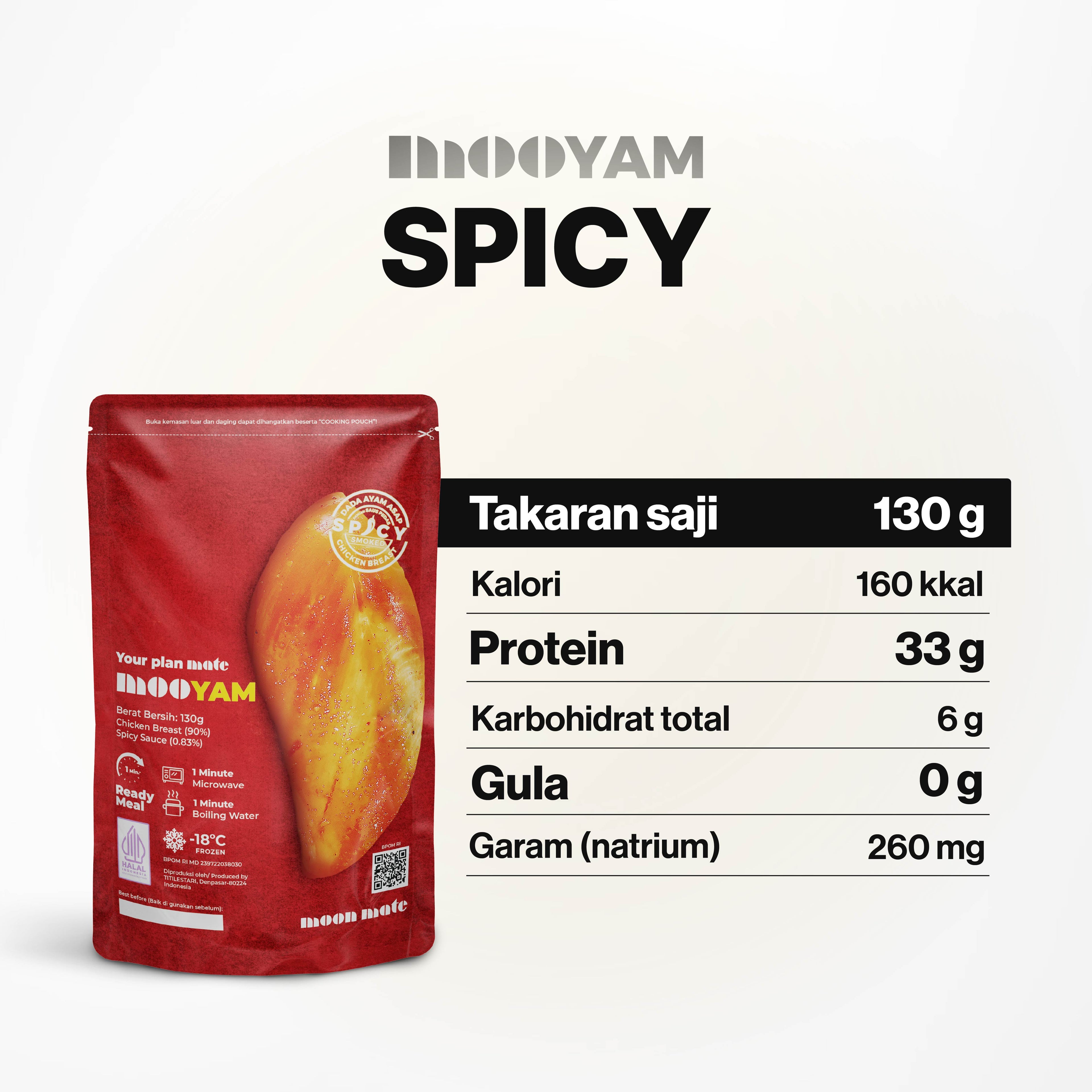 Spicy Dada Ayam Ready to Eat