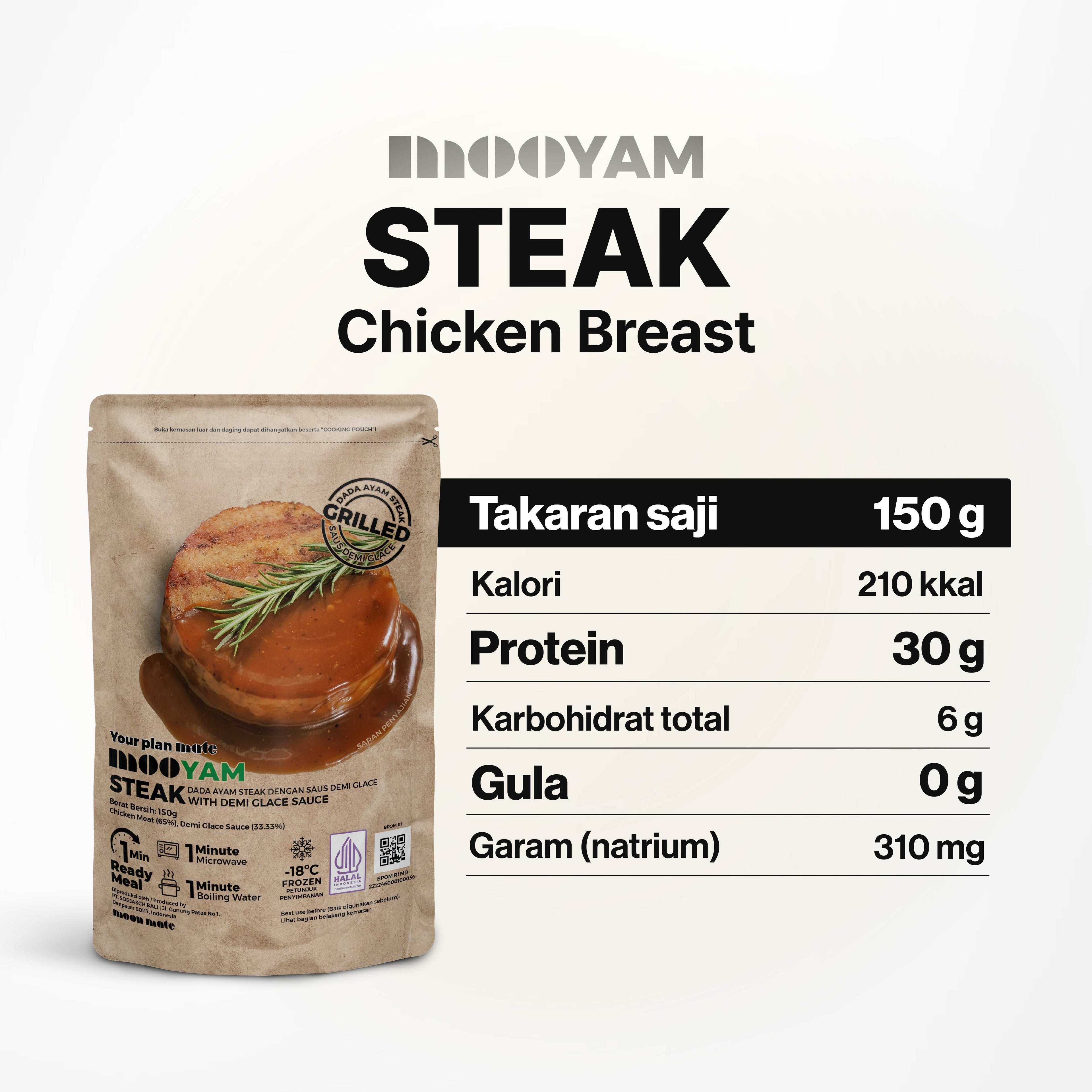 Steak Dada Ayam Ready to Eat