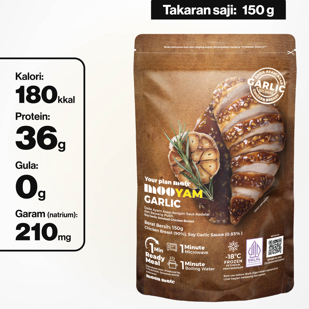 Garlic Teriyaki Dada Ayam Ready to Eat