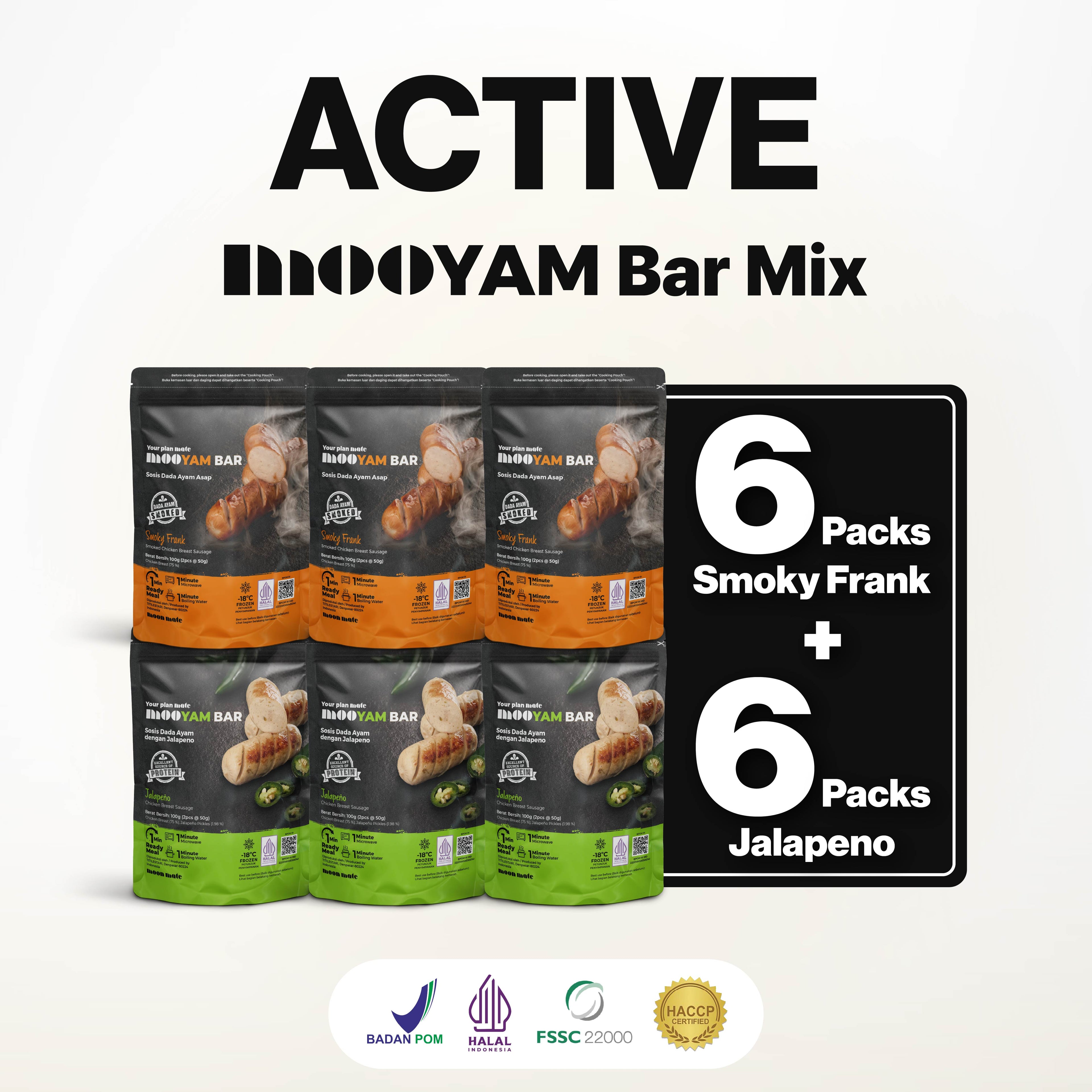 Sausage Smoky Frank Dada Ayam Ready to Eat