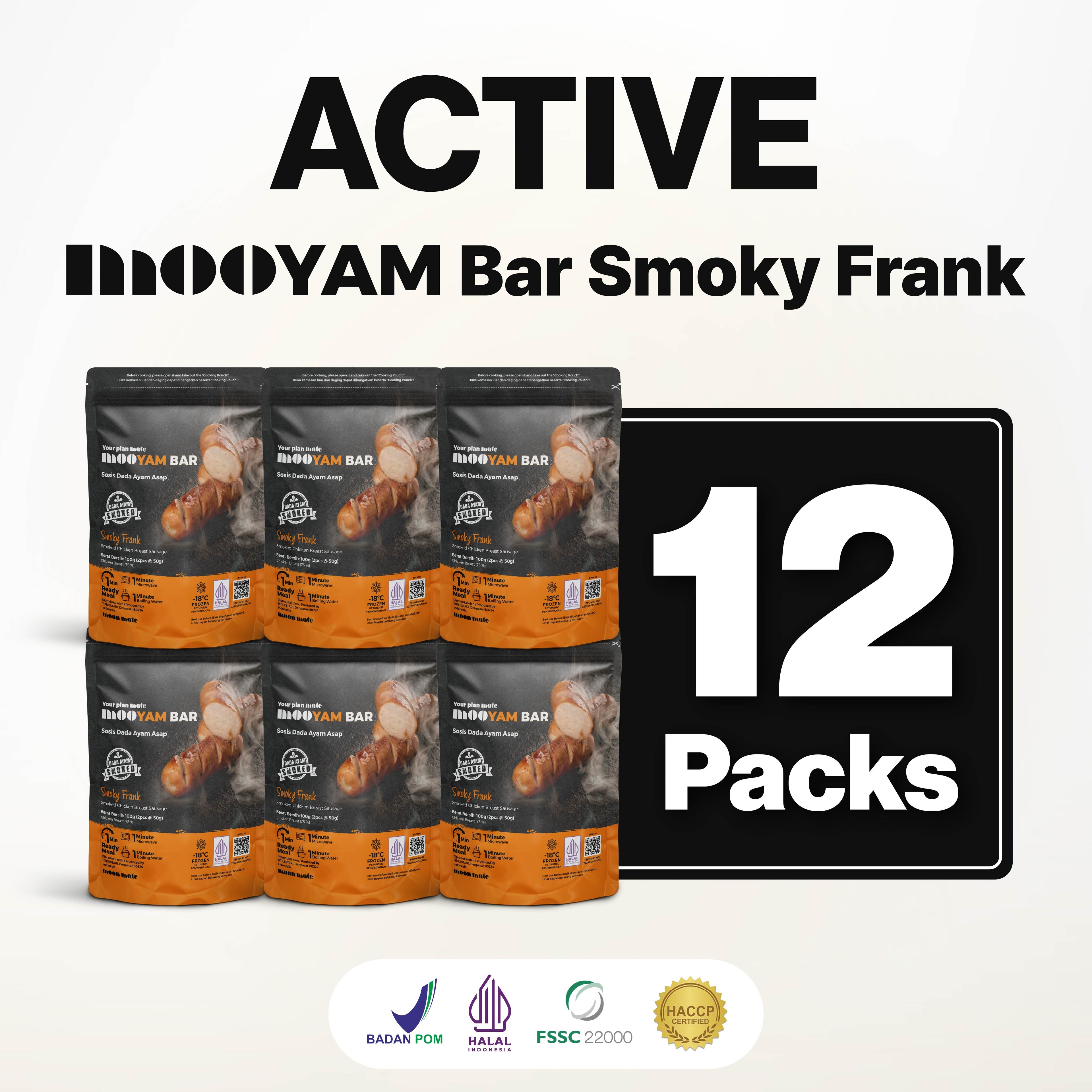 Sausage Smoky Frank Dada Ayam Ready to Eat