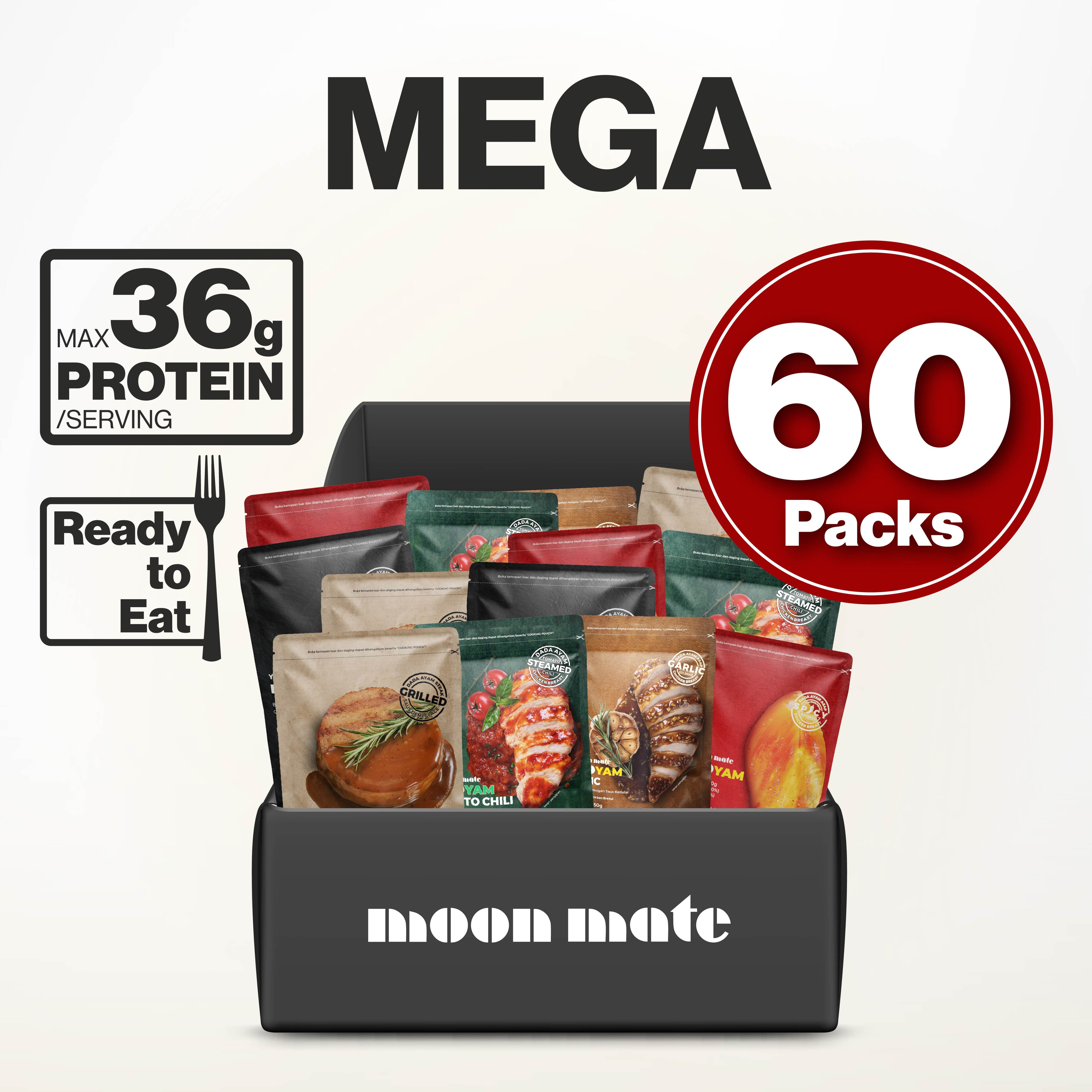 MOOYAM 60 Packs Dada Ayam - Mega Package