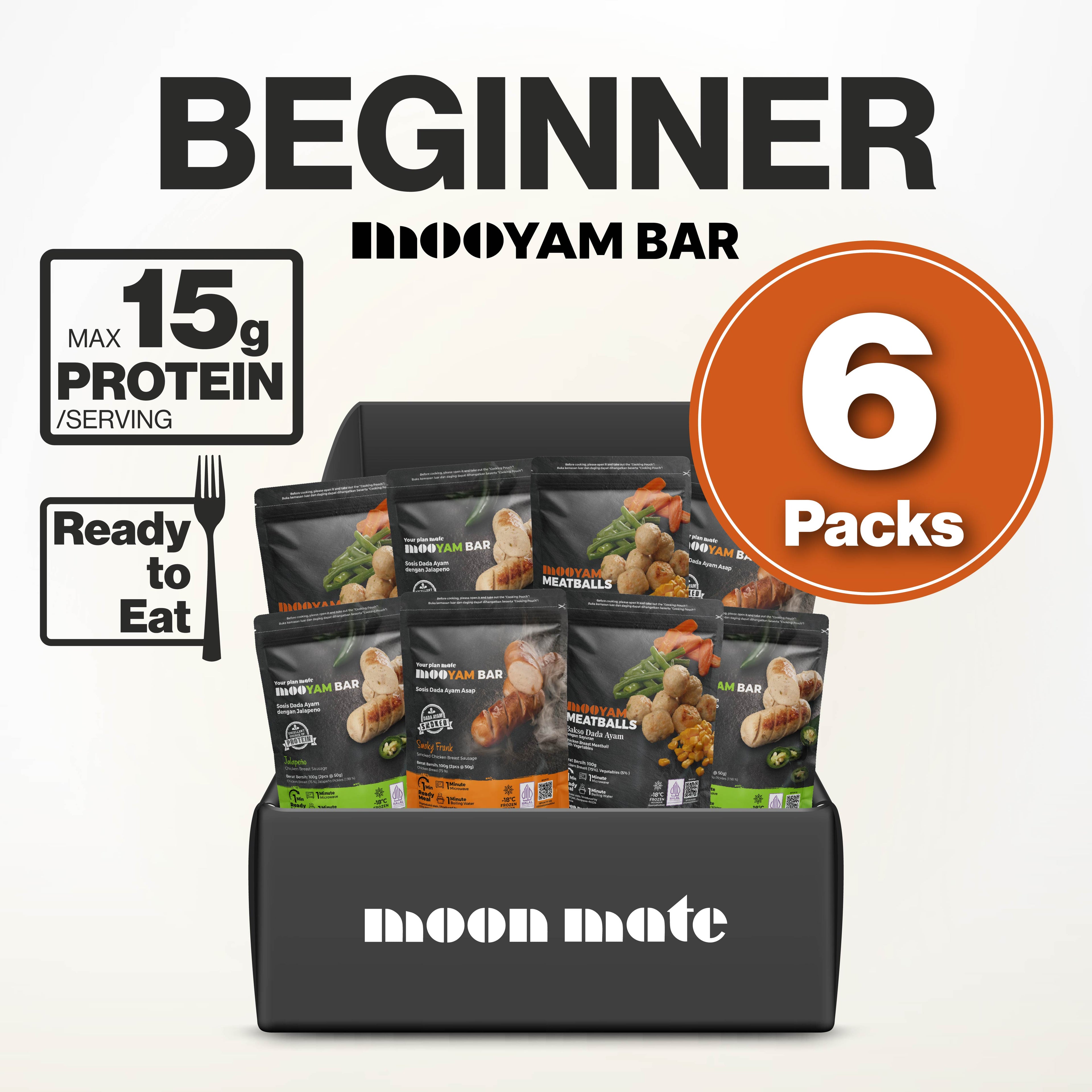 MOOYAM BAR 6 Packs Dada Ayam - Beginner Package