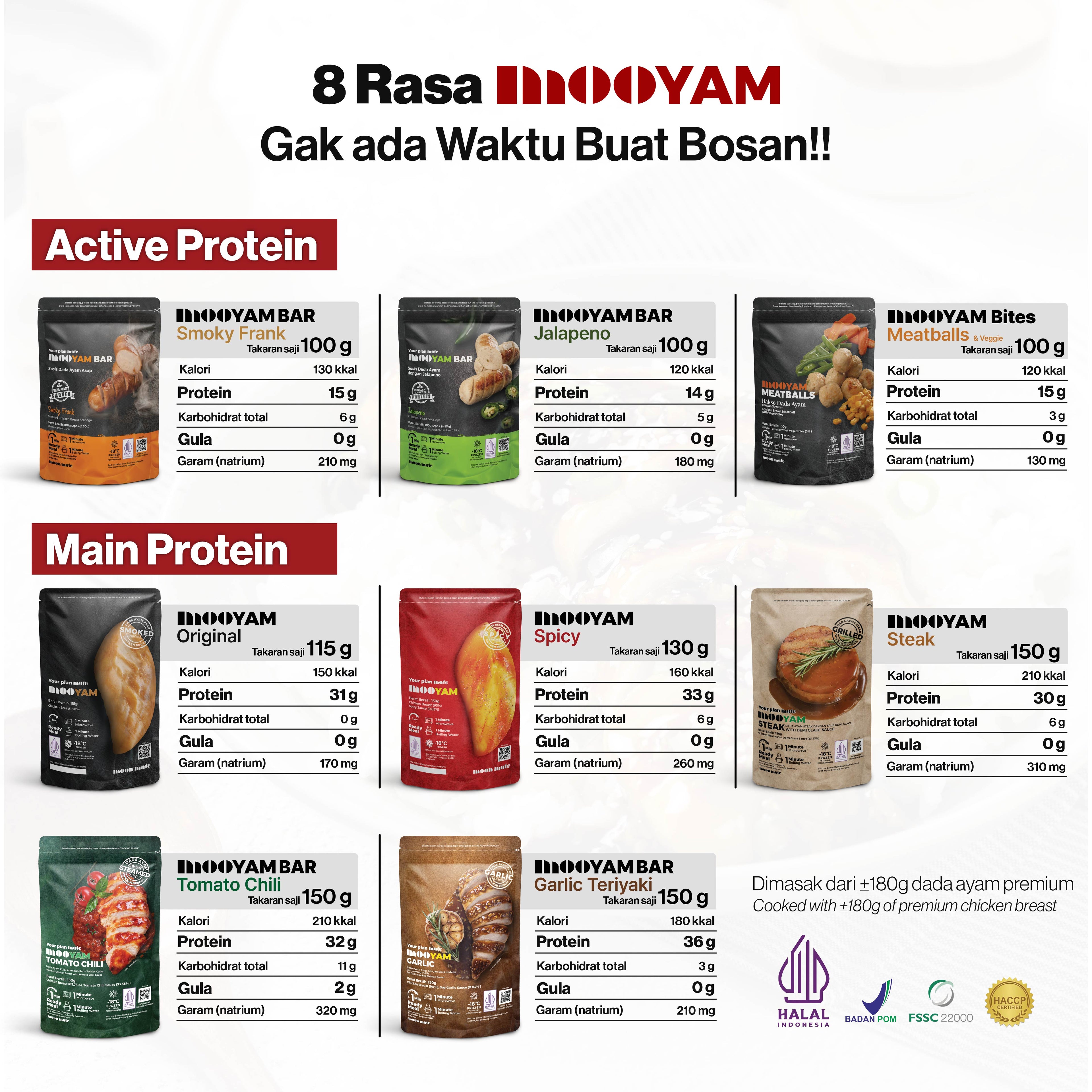 Original Dada Ayam Ready to Eat