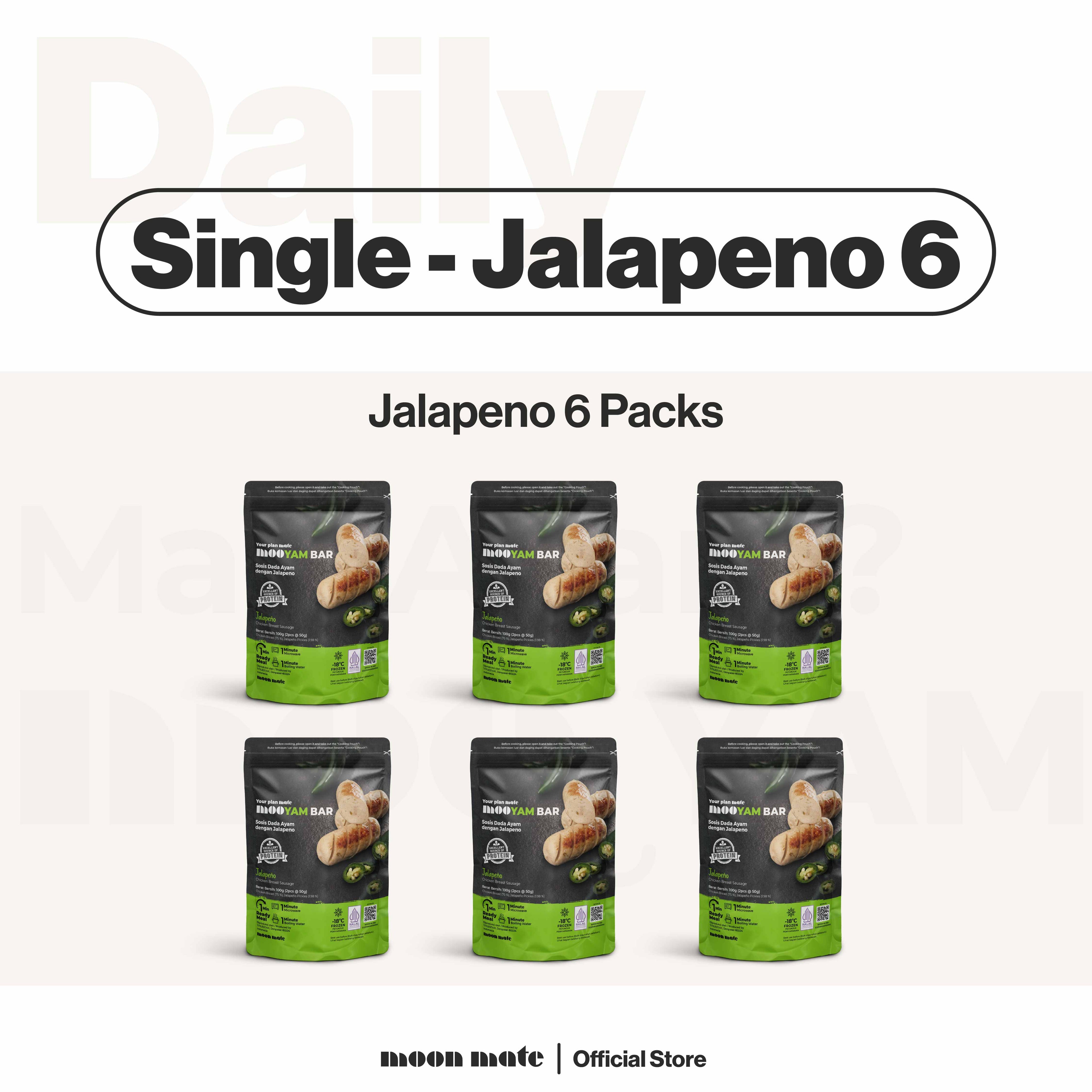 MOOYAM 8-6 Packs Dada Ayam - Your Daily Protein