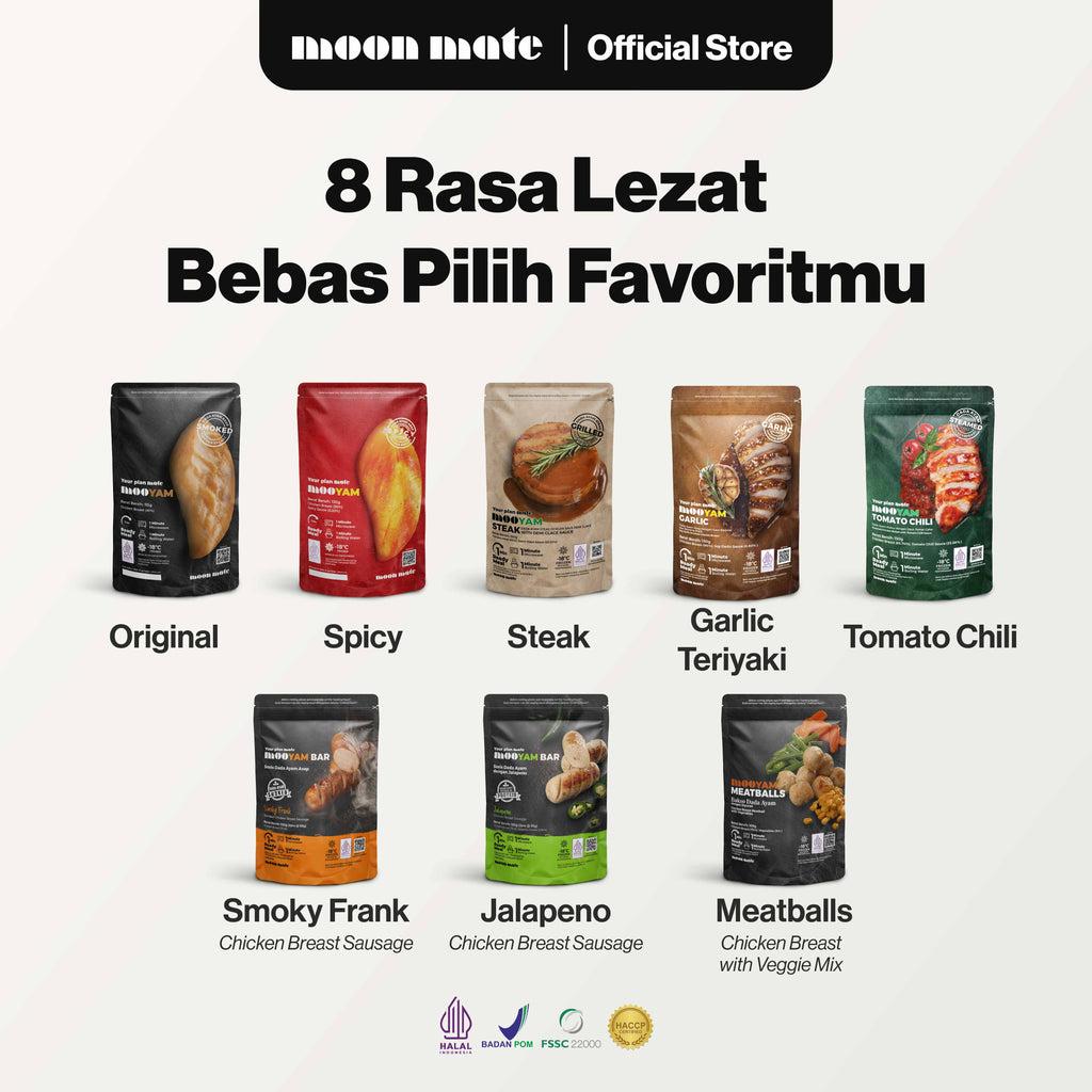 Moon Mate Wellness Hampers - MOOYAM Dada Ayam Ready to Eat - Free Cooler Bag